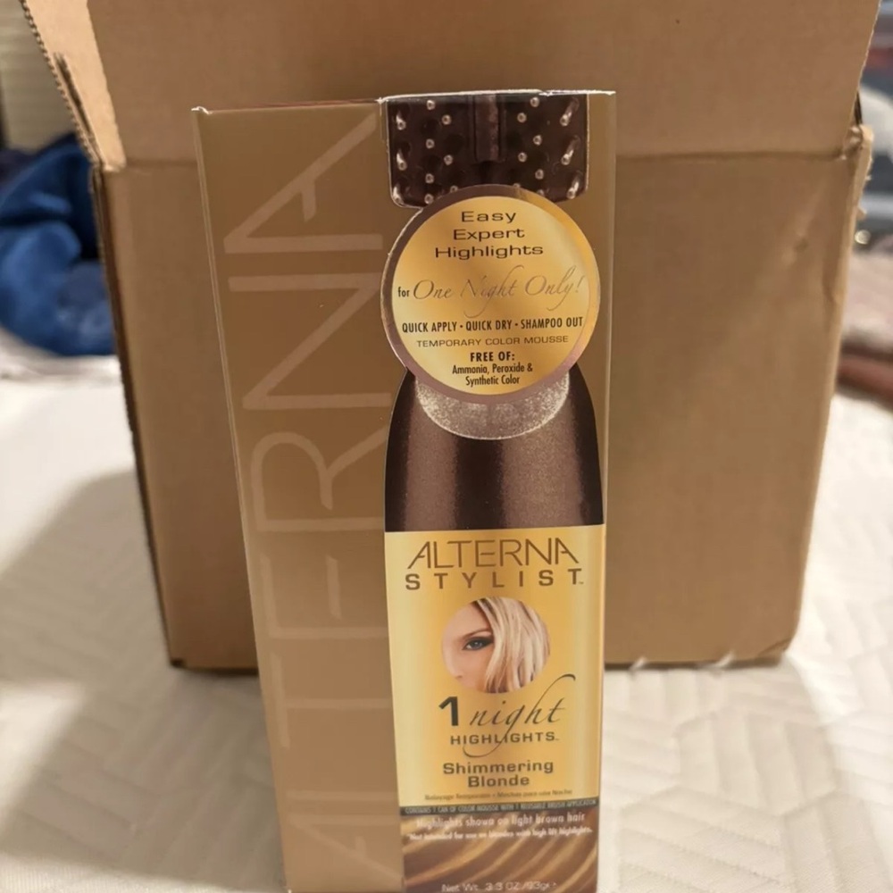 ALTERNA Stylist 1 Night Highlights Shimmering Blonde Color Mousse 3.3oz